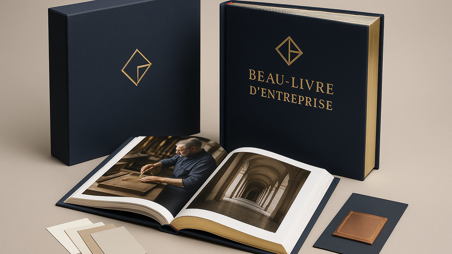 beau livre entreprise architecte