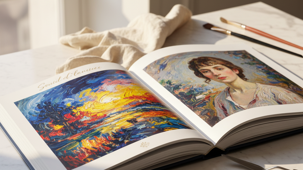 livre d art imprime artiste peintre